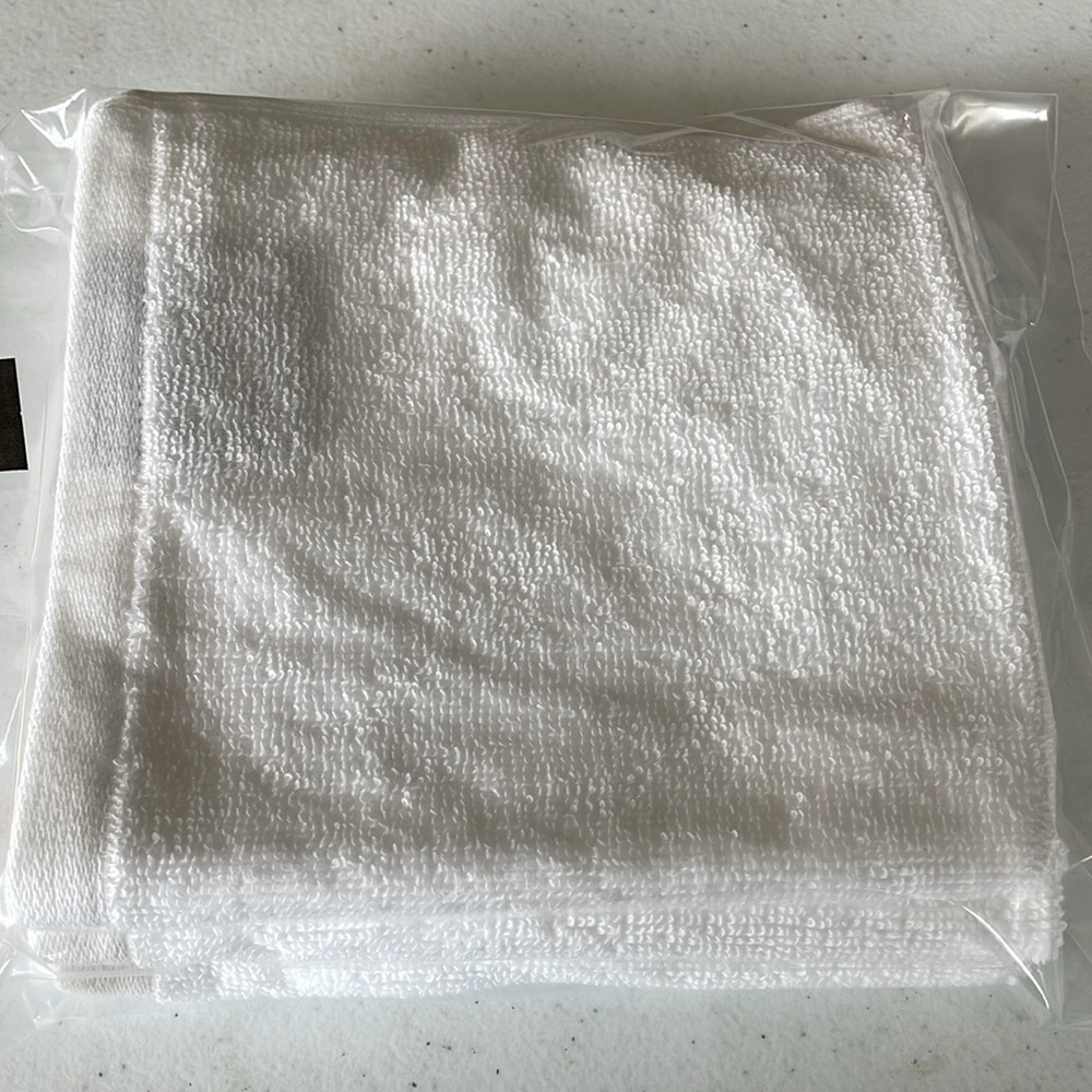 3 New Turkish Towel Company Organic Washcloths - Picture 6 of 6